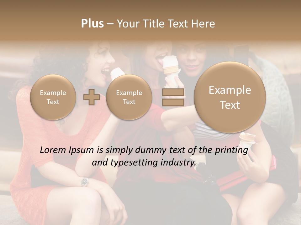 Terrace Gossip Handsome PowerPoint Template