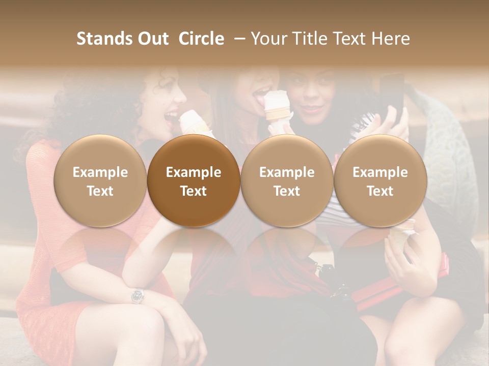 Terrace Gossip Handsome PowerPoint Template