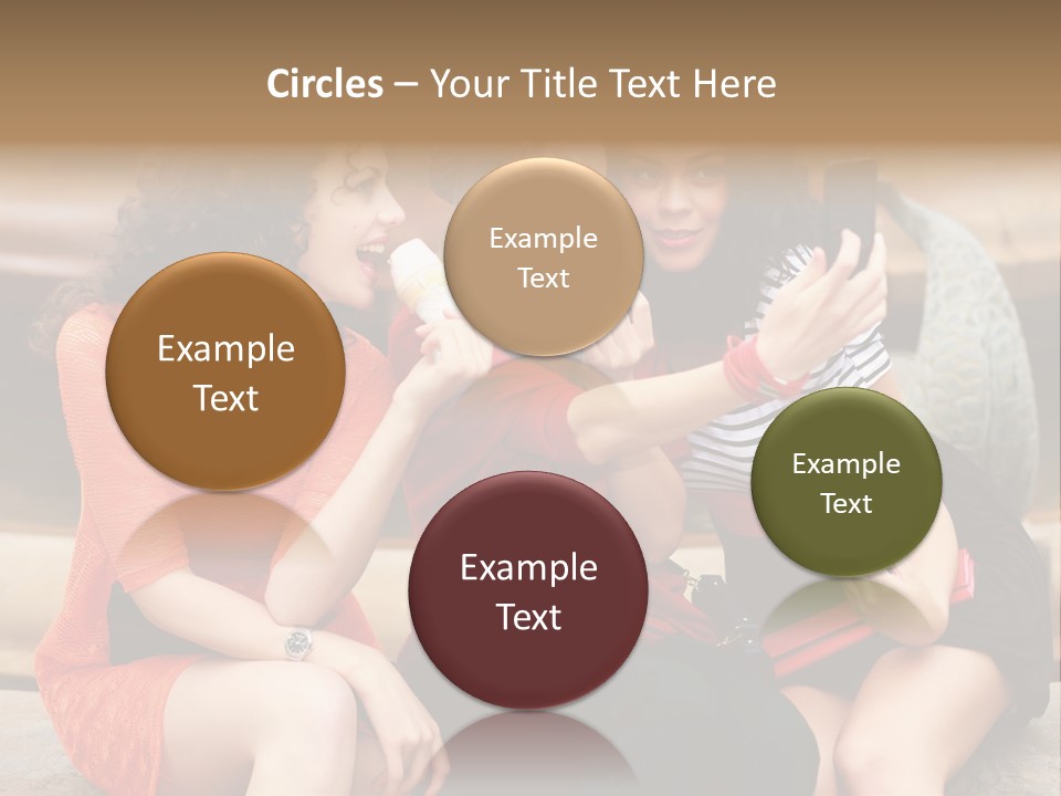 Terrace Gossip Handsome PowerPoint Template