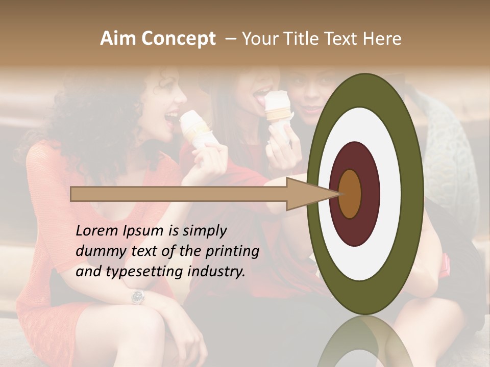 Terrace Gossip Handsome PowerPoint Template