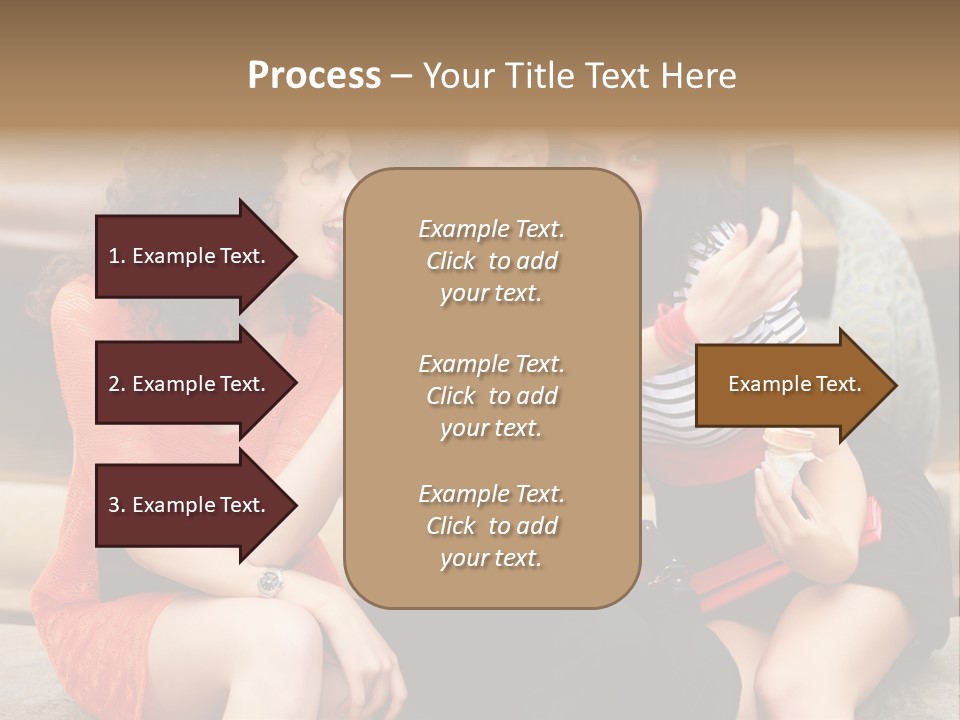 Terrace Gossip Handsome PowerPoint Template