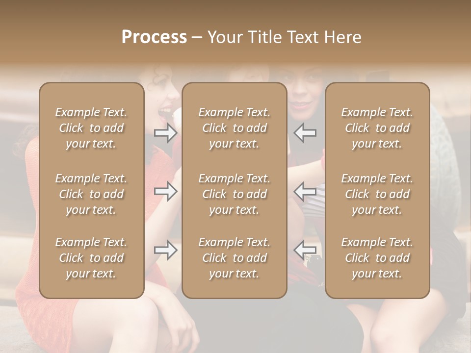 Terrace Gossip Handsome PowerPoint Template