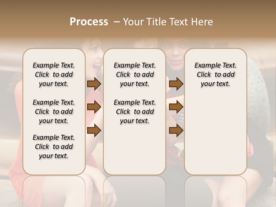 Terrace Gossip Handsome PowerPoint Template