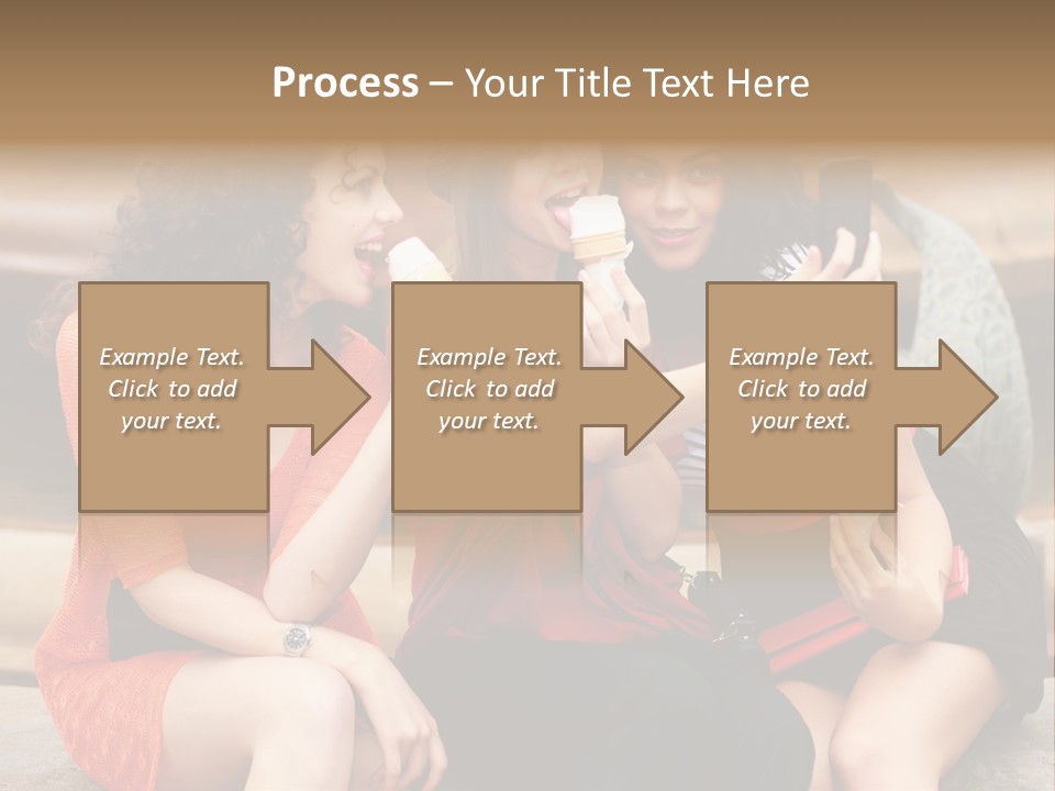 Terrace Gossip Handsome PowerPoint Template