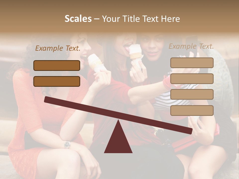 Terrace Gossip Handsome PowerPoint Template