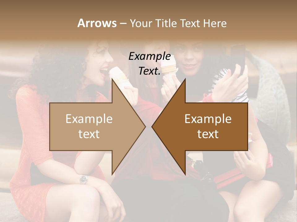 Terrace Gossip Handsome PowerPoint Template