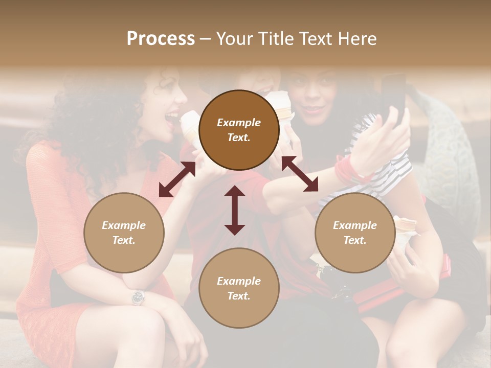 Terrace Gossip Handsome PowerPoint Template