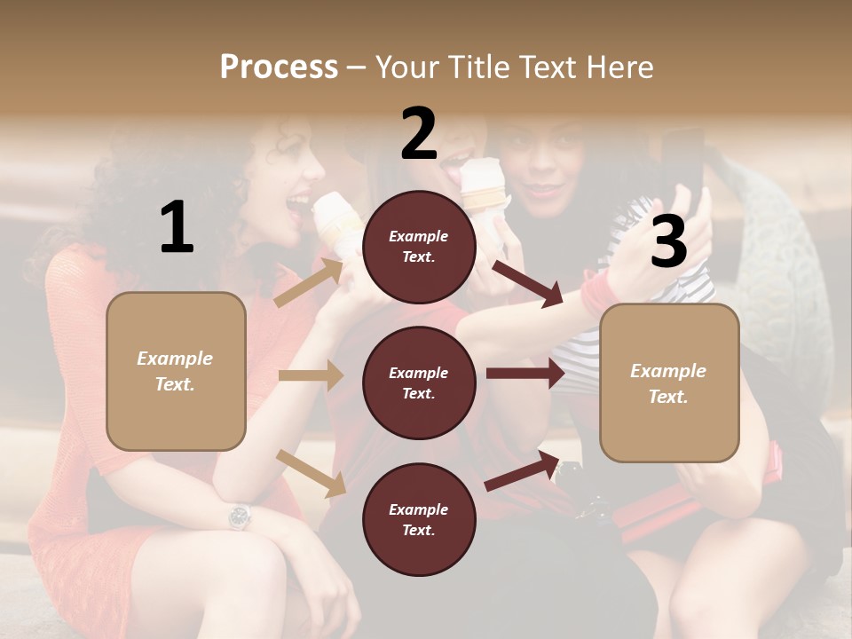 Terrace Gossip Handsome PowerPoint Template