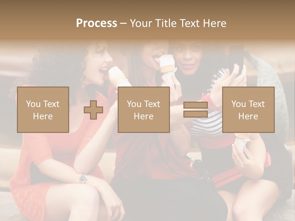 Terrace Gossip Handsome PowerPoint Template