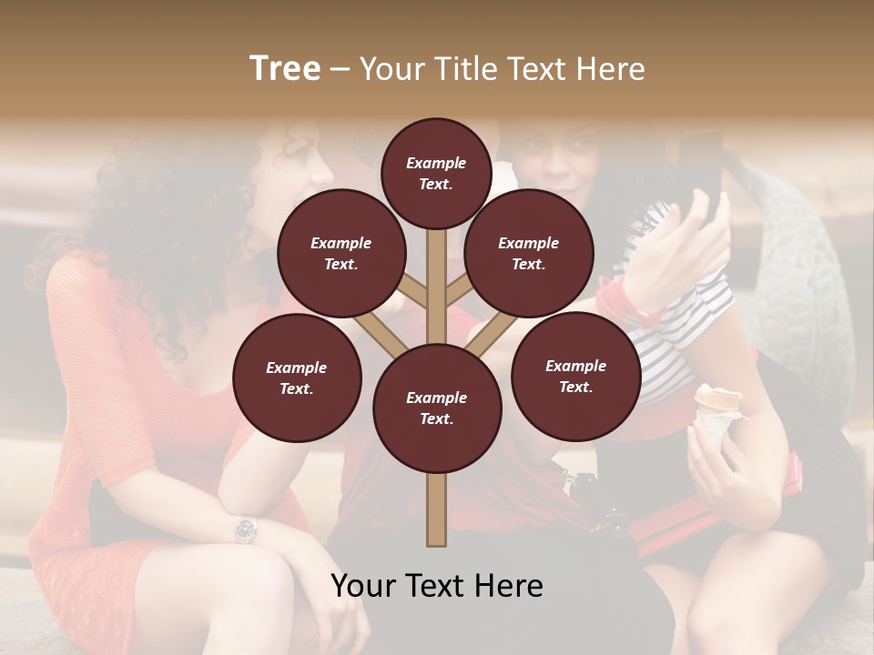 Terrace Gossip Handsome PowerPoint Template