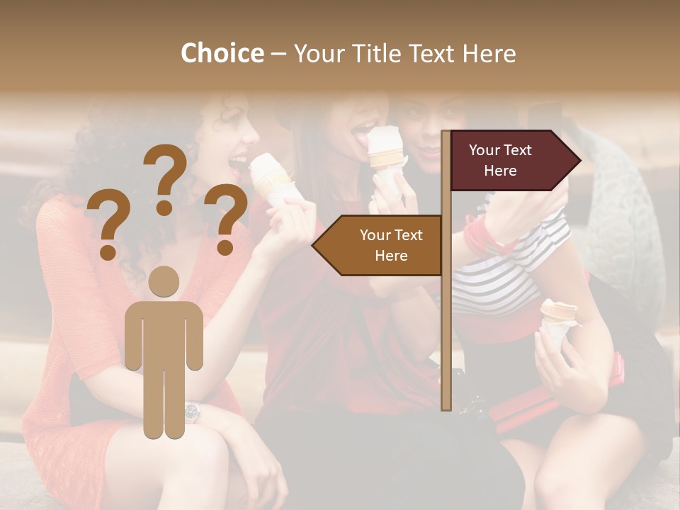 Terrace Gossip Handsome PowerPoint Template