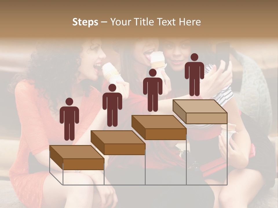 Terrace Gossip Handsome PowerPoint Template