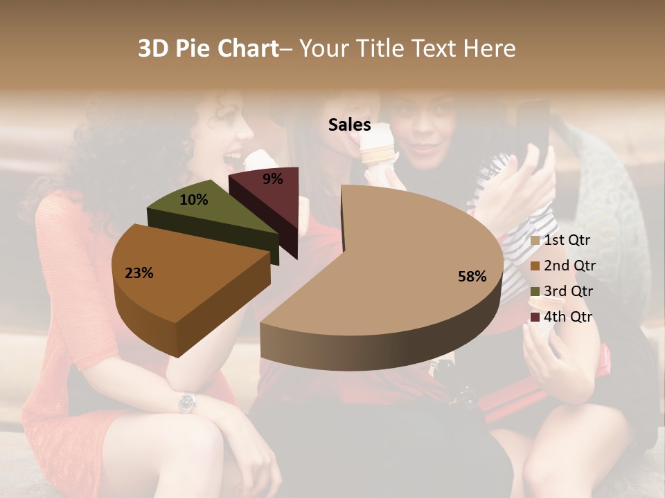 Terrace Gossip Handsome PowerPoint Template