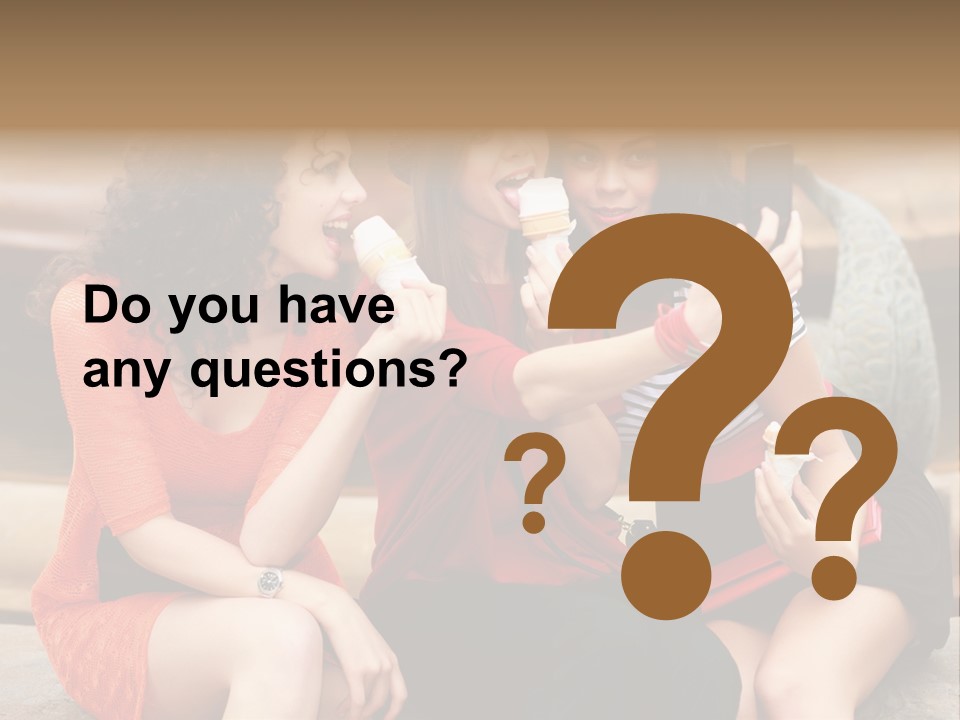 Terrace Gossip Handsome PowerPoint Template