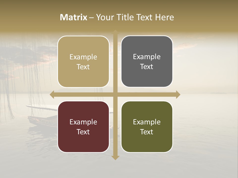 Wood Ancient Asian PowerPoint Template