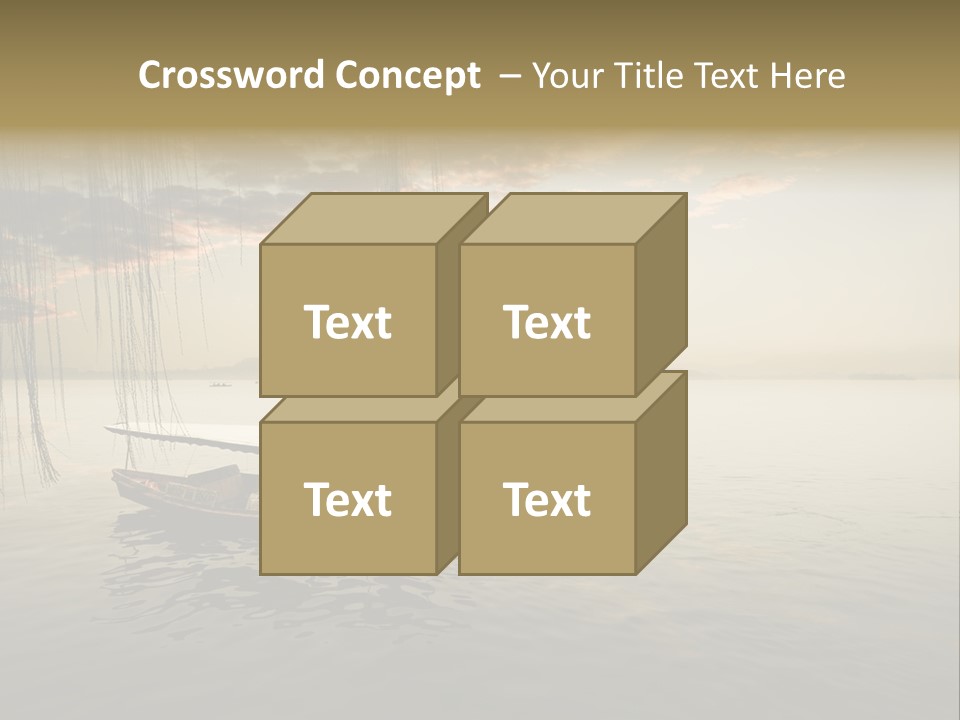 Wood Ancient Asian PowerPoint Template