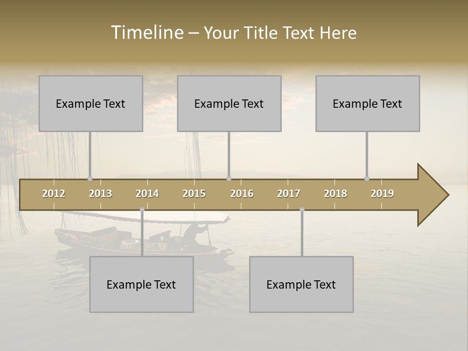 Wood Ancient Asian PowerPoint Template