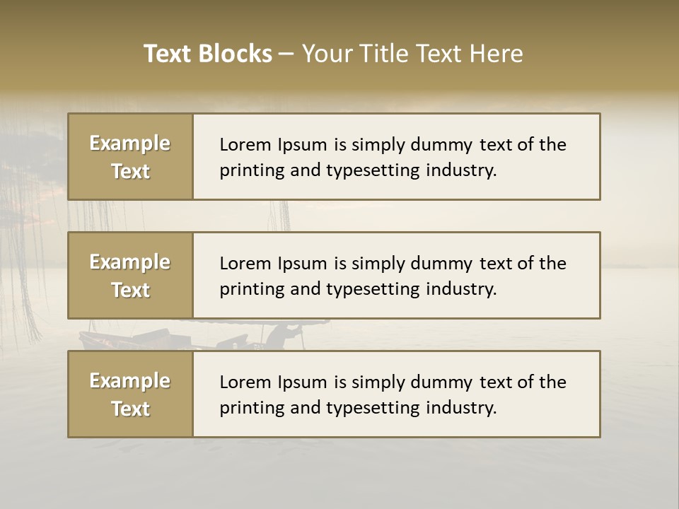 Wood Ancient Asian PowerPoint Template
