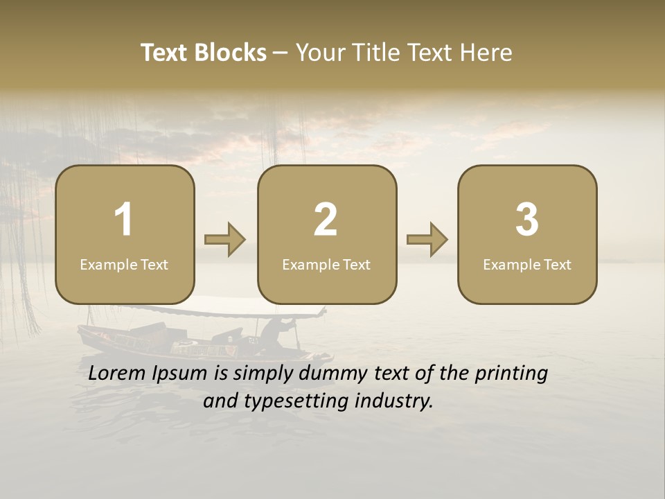 Wood Ancient Asian PowerPoint Template