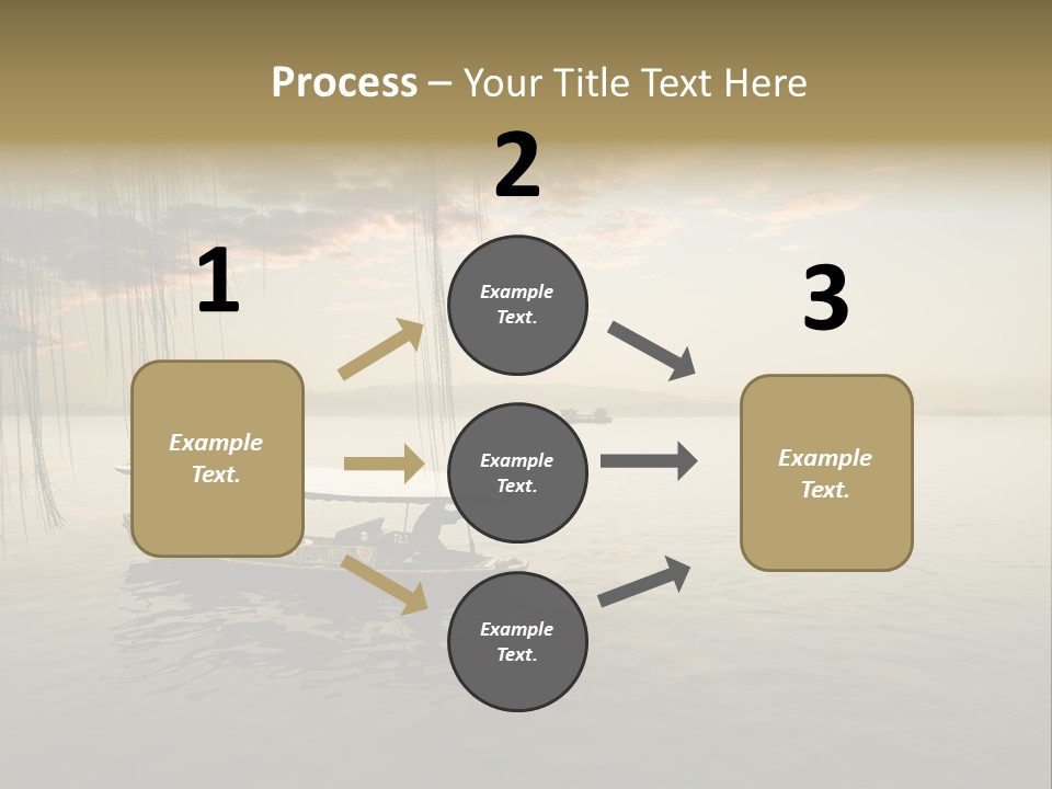 Wood Ancient Asian PowerPoint Template
