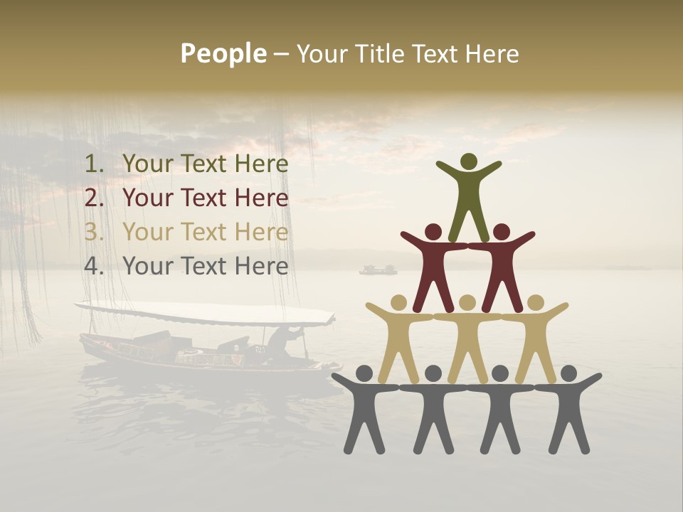 Wood Ancient Asian PowerPoint Template