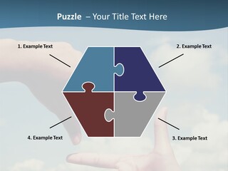 Frame Imagination Vibrant Color PowerPoint Template