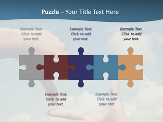 Frame Imagination Vibrant Color PowerPoint Template