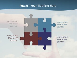Frame Imagination Vibrant Color PowerPoint Template