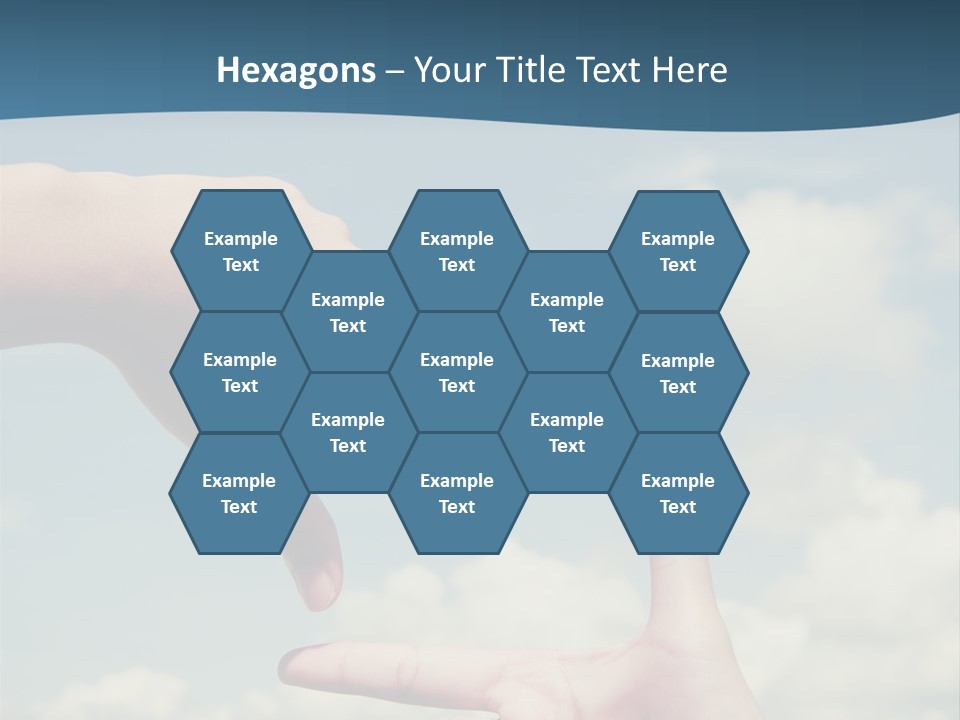 Frame Imagination Vibrant Color PowerPoint Template