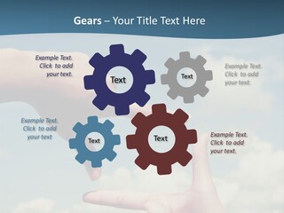 Frame Imagination Vibrant Color PowerPoint Template