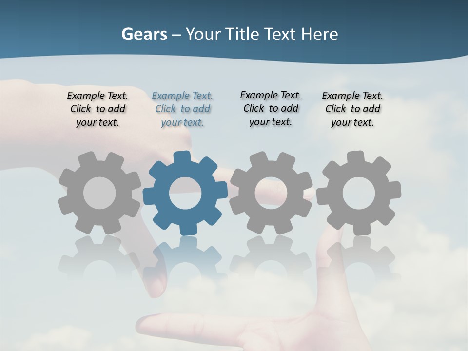 Frame Imagination Vibrant Color PowerPoint Template