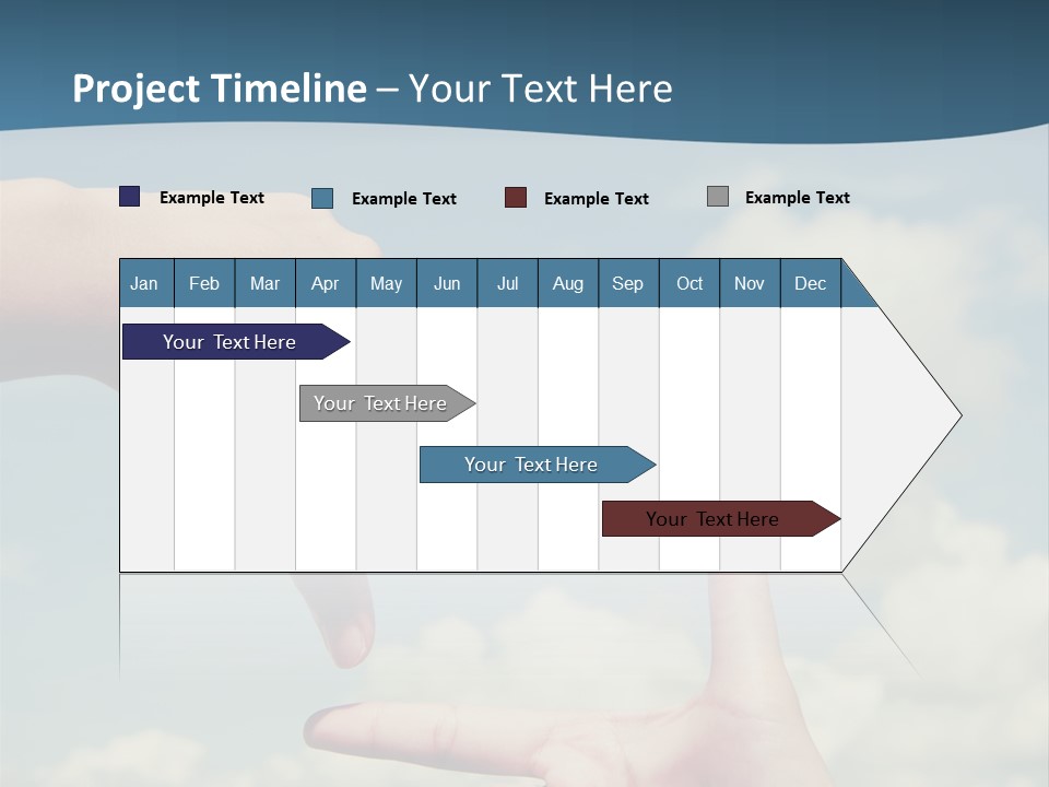 Frame Imagination Vibrant Color PowerPoint Template
