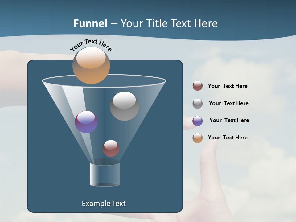 Frame Imagination Vibrant Color PowerPoint Template