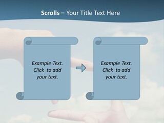 Frame Imagination Vibrant Color PowerPoint Template
