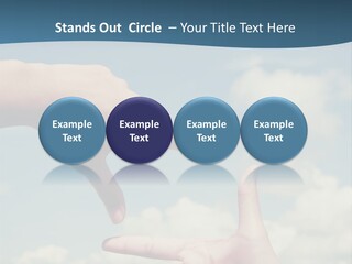 Frame Imagination Vibrant Color PowerPoint Template