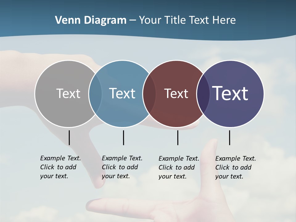 Frame Imagination Vibrant Color PowerPoint Template