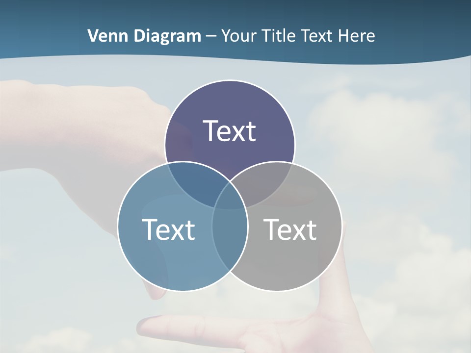 Frame Imagination Vibrant Color PowerPoint Template