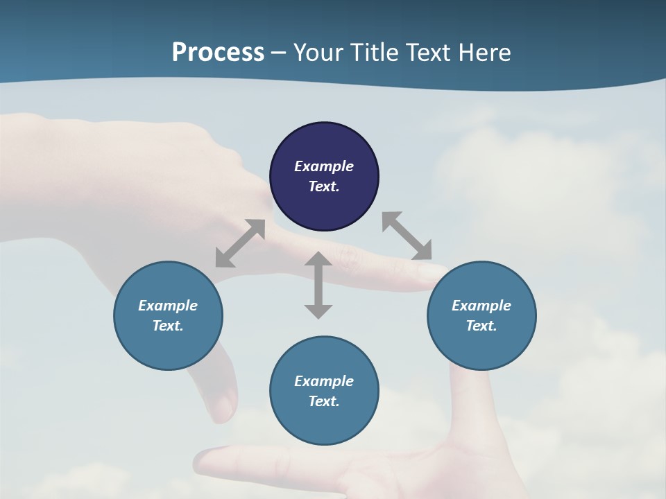 Frame Imagination Vibrant Color PowerPoint Template