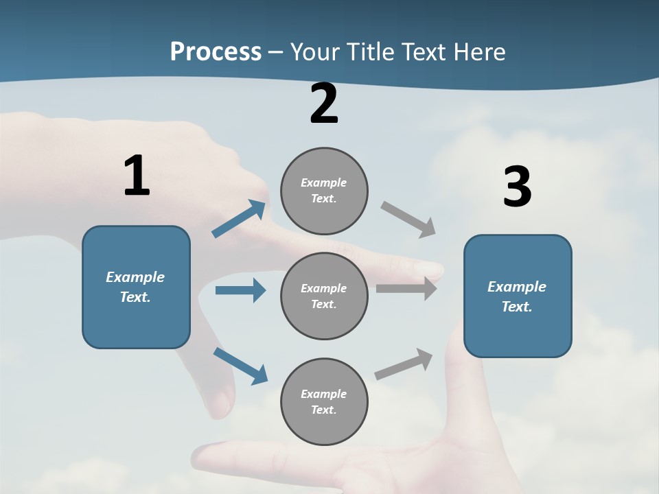 Frame Imagination Vibrant Color PowerPoint Template