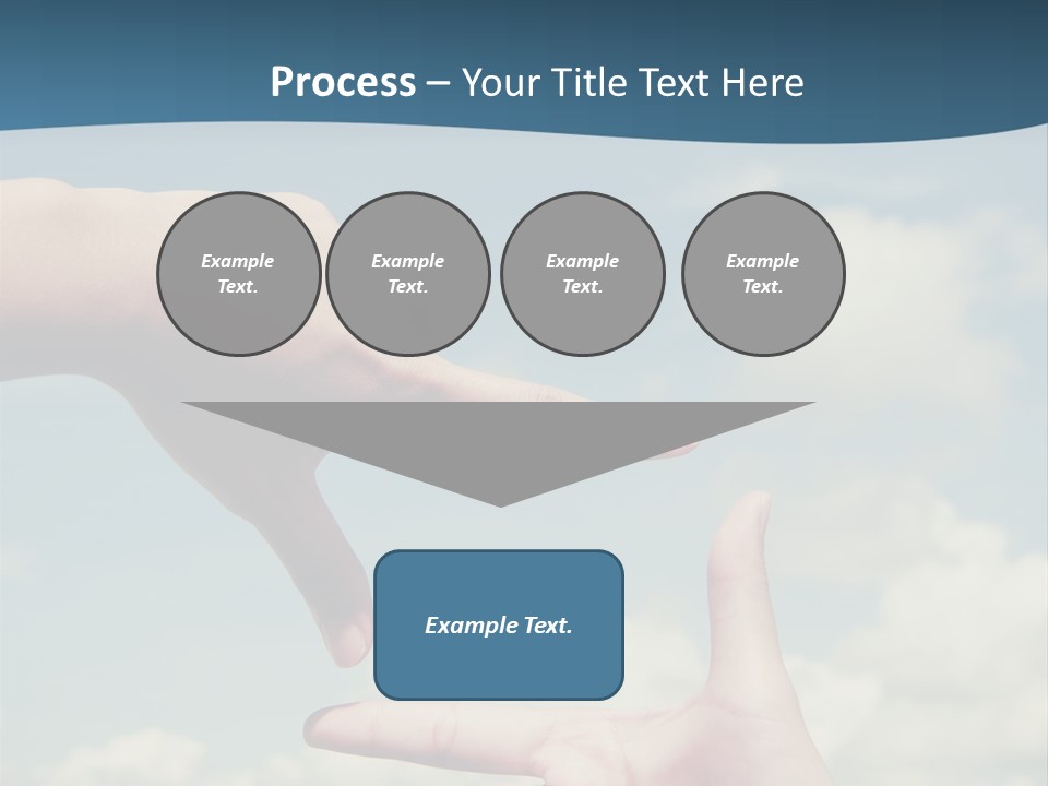 Frame Imagination Vibrant Color PowerPoint Template
