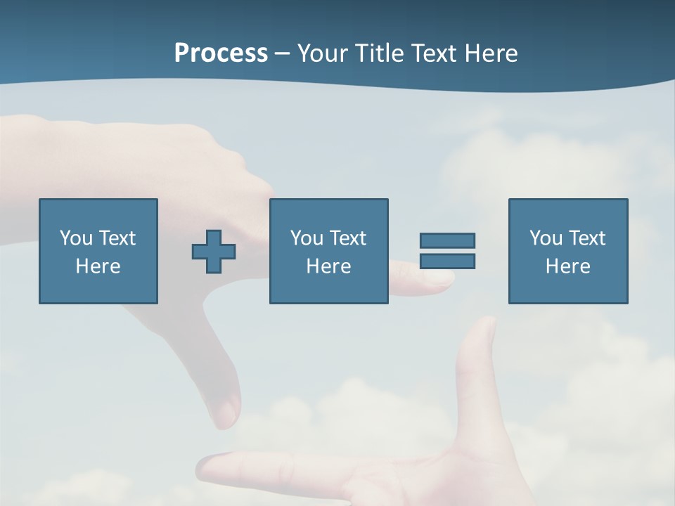 Frame Imagination Vibrant Color PowerPoint Template