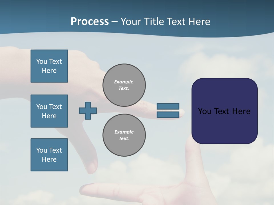 Frame Imagination Vibrant Color PowerPoint Template