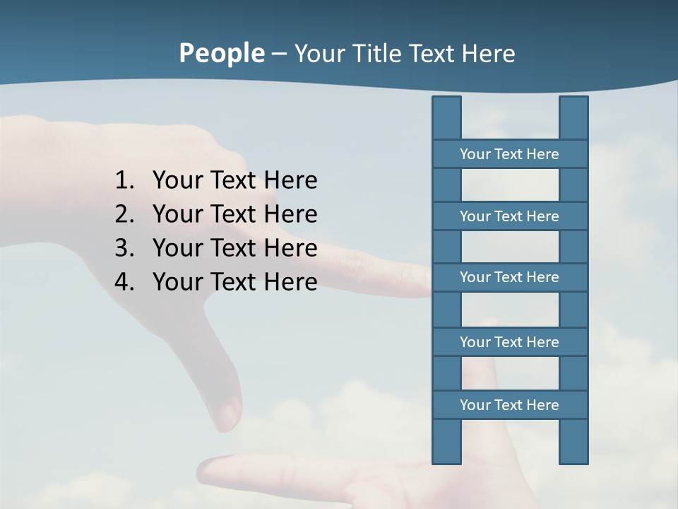 Frame Imagination Vibrant Color PowerPoint Template