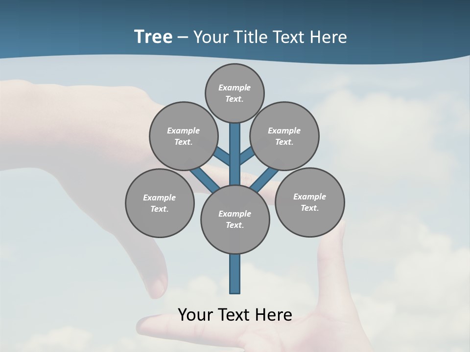 Frame Imagination Vibrant Color PowerPoint Template