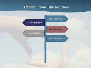 Frame Imagination Vibrant Color PowerPoint Template