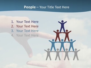 Frame Imagination Vibrant Color PowerPoint Template