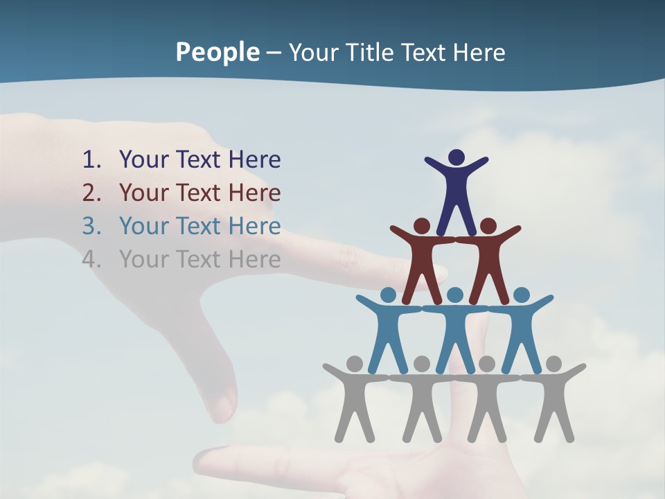 Frame Imagination Vibrant Color PowerPoint Template