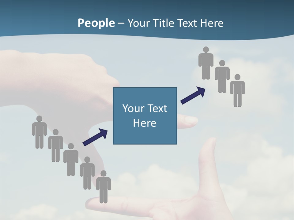 Frame Imagination Vibrant Color PowerPoint Template