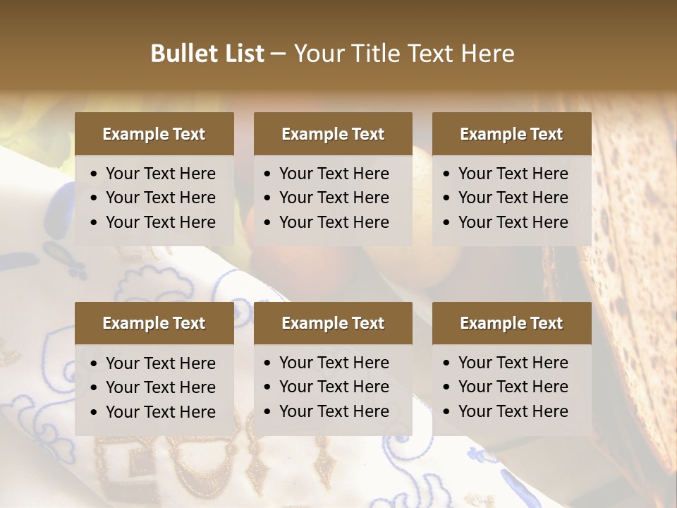 Matza Holy Day Passover PowerPoint Template