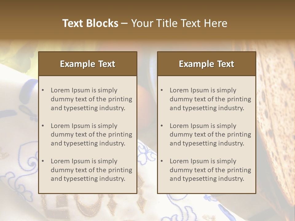 Matza Holy Day Passover PowerPoint Template